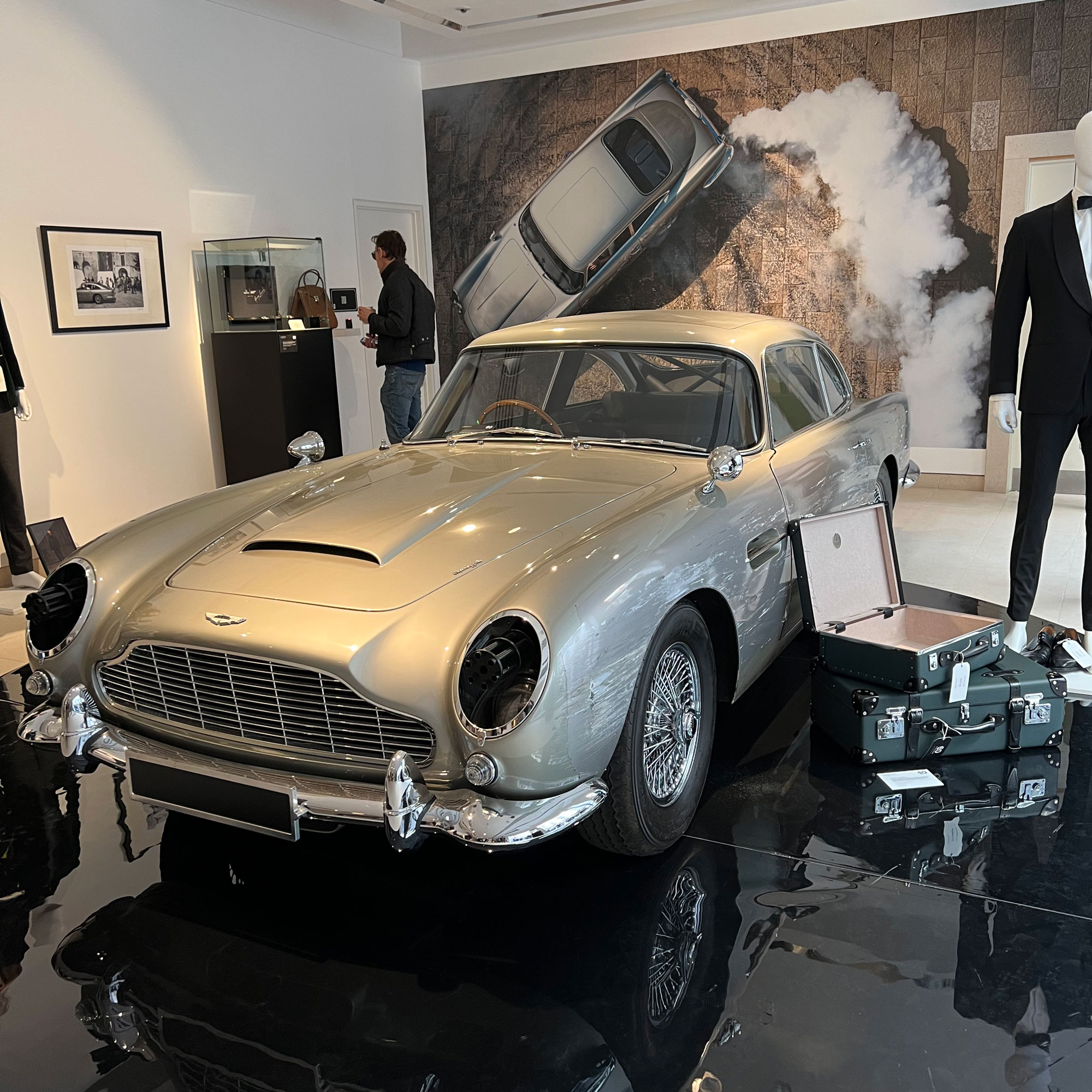The Aston Martin DB5 from No Time To Die