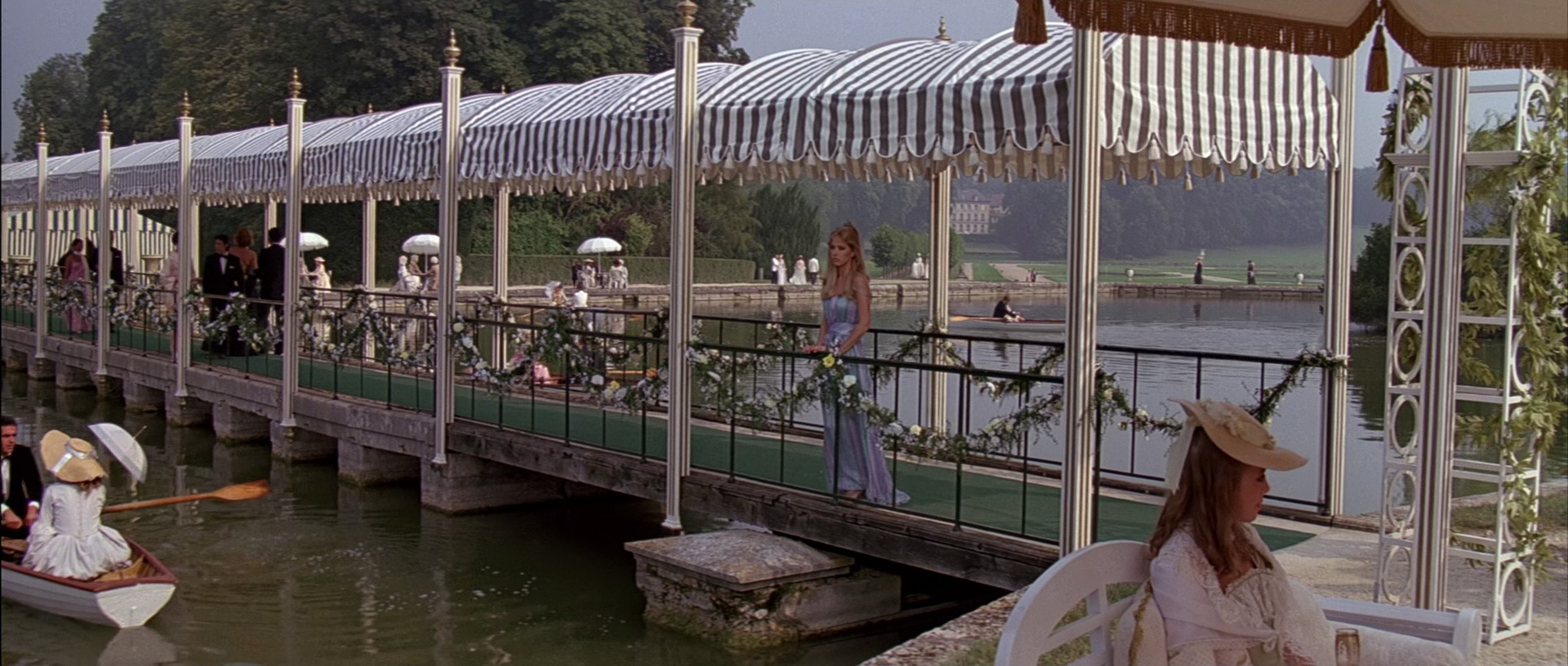 Stacey Sutton sulking on the bridge