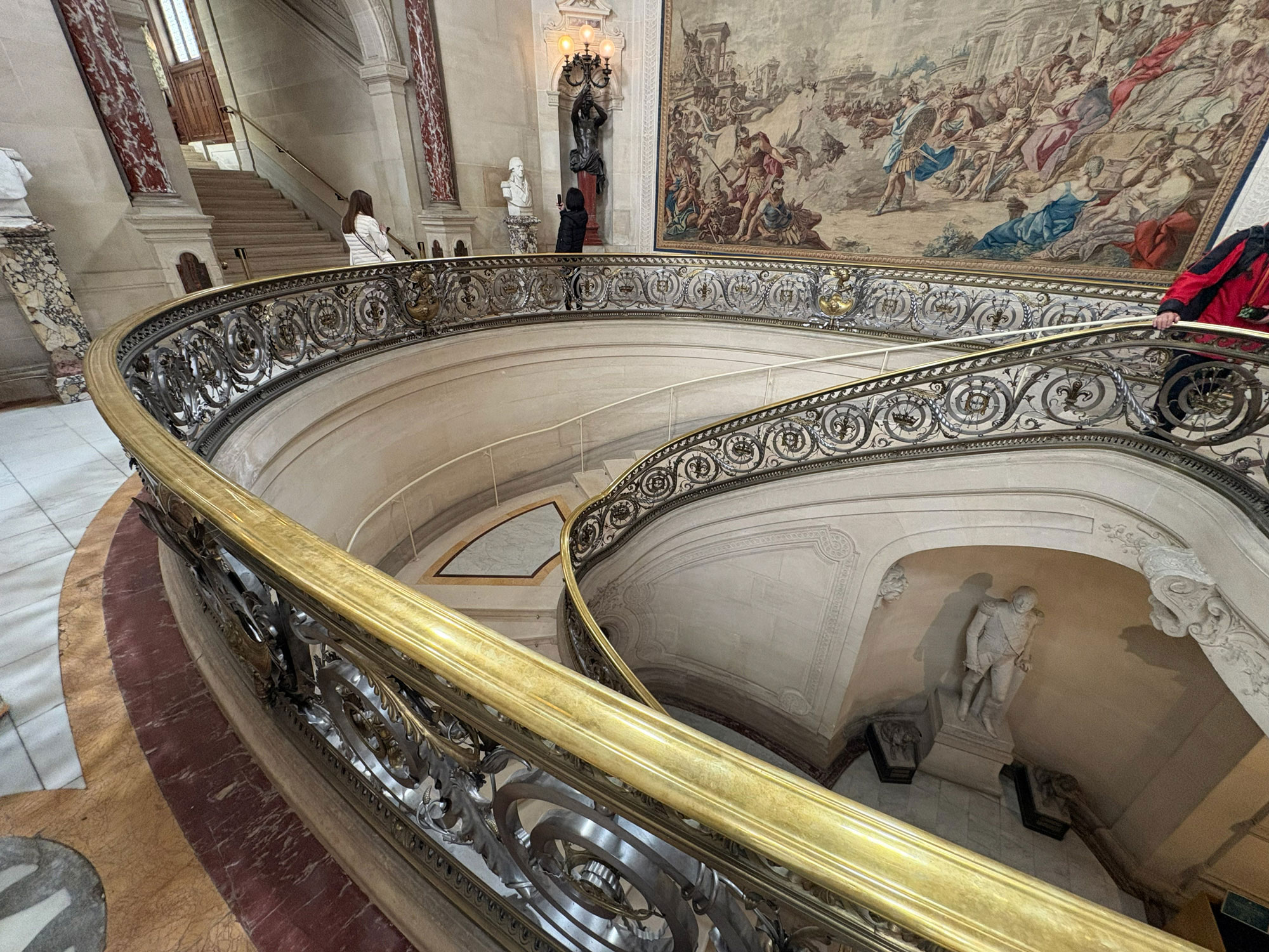 The staircase