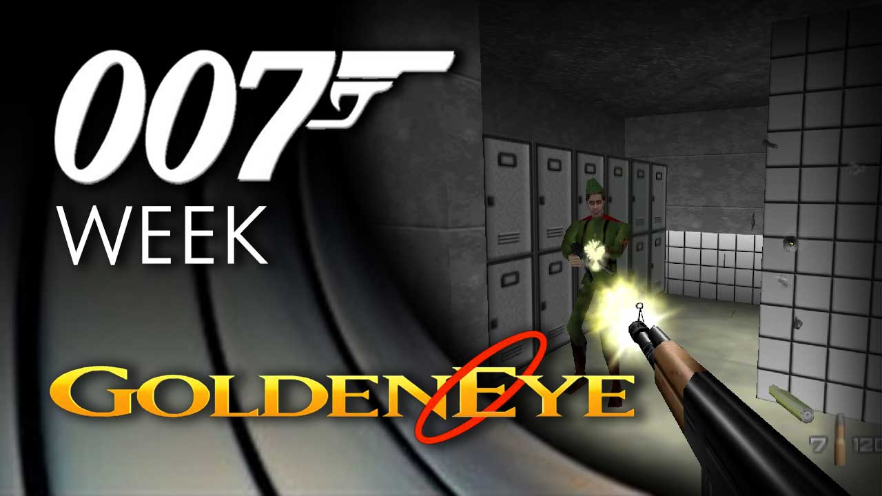 A thumbnail for the first episode of my 007 Week series where I played GoldenEye 007